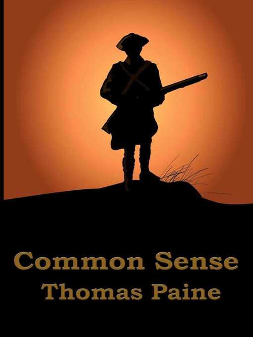 Title details for Common Sense by Thomas Paine - Available
